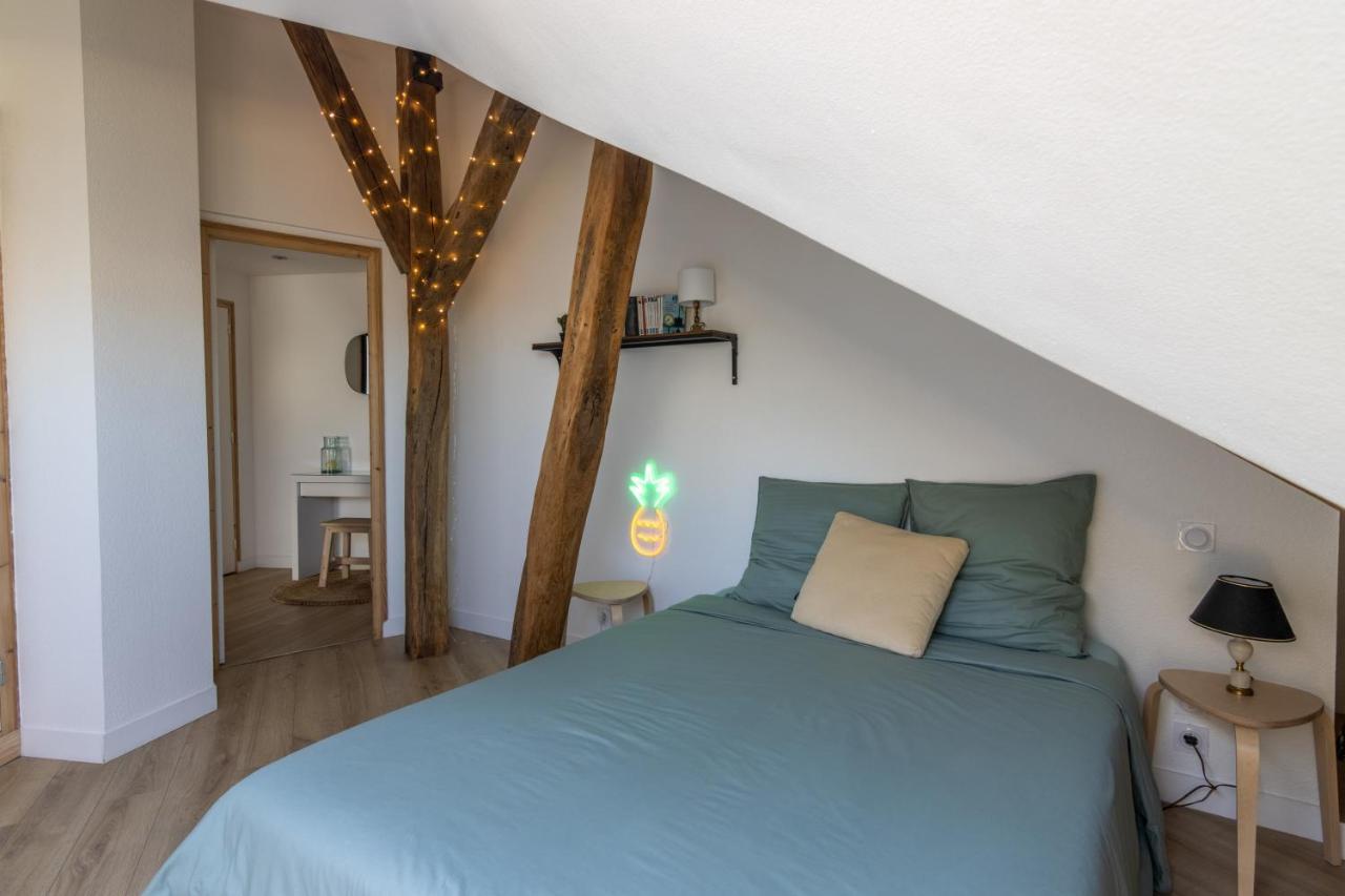 Appartement Duplex Saumur Centre, Refait A Neuf, A Proximite Du Chateau Luaran gambar